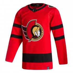 Ottawa Senators Blank 2020-21 Reverse Retro Authentic Shirt - Mannen